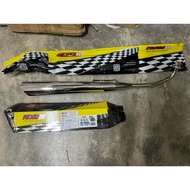 Muffler exhaust pipe assy (stantend racing) kozi honda ex5 ex5 dream e smart