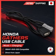 Honda Genuine Gathers USB Cable, specifically for Honda dealer option Gathers navigation. USB connec