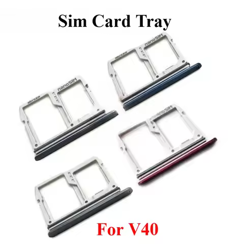 Sim Card Tray Holder For LG V20 V30 V40 V50 Sim & SD Card Slot Holder Adapter Socket Reader Holder T