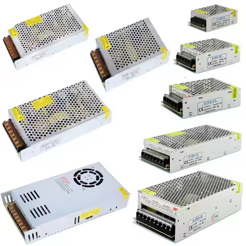 Power Supply DC12V 1A 2A 5A 8.3A 10A 15A 16.7A 20A 25A 30A 33A 40A 50A Lighting Transformers LED Dri