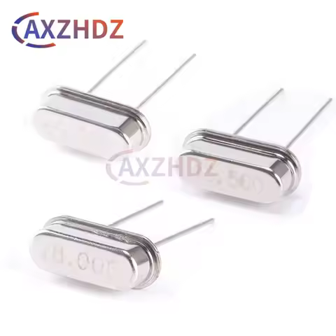 10PCS HC-49S DIP 4 6 8 10 11.0592 12 13.56 16 18.432 20 22.1184 24 25 27 30 32 MHZ Quartz Crystal Re