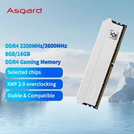 Asgard Memoria Ram Ddr4 8gb 16gb 3200mhz 3600mhz Desktop Memoria Ddr4 Ram For Computador Pc Dimm