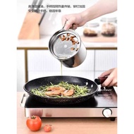 Oil Pot Stainless Steel Filter Mesh Household Oil Storage Bottle with Lid Kitchen Oil Storage Handy 