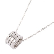 [Used] BVLGARI B-zero1 Necklace, Neck circumference 40.5cm, K18WG (White Gold), B-zero1 Necklace, Wo