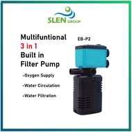 SLEN EBANG 15W  3 In 1 Multifunctional Filter Pump Internal Sponge Filter Water Pump For Fish Tank A