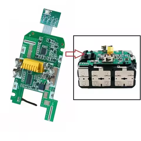 BL1830 Bl1815 Bl1860 Charging Protection Circuit Board For 18V 3.0Ah Lithium Battery Indicator