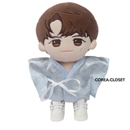 20cm svt plush doll upset Kpop doll Selling doll clothes - Hanfu male - Blue Ver royal clothes Hanfu