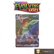 Pokemon Glaceon Rainbow Evolving Skies Ss7 Card