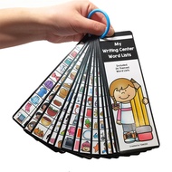 Kindergarten Elementary School Students English Word Flash Card English Theme Flash Card Holiday Wea