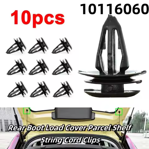 10Pcs Rear Boot Load Cover Parcel Shelf String Cord Clips Retainer Door Panel Clips 10116060 For MG