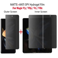 【✅SG Seller✅】Privacy Hydrogel Screen Protector Privacy Anti-Spy Peeping TPU Hydrogel Film For HONOR 