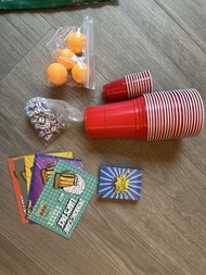 Drinking Game Set: Kings Cup, Liar's Dice, Beer Pong Cups & Dice