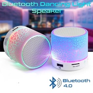 [PSTORE] PALING LARIS MINI Speaker Bluetooth retak degan lampu LED S10 baterai awet tahan lama Music