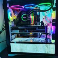 [水冷RGB幻變燈系列】 i7 第9代 水冷RGB電競高階電腦遊戲主機，頂配16G 記憶體，Ra...