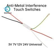 Table Lamp Touch Switch 3.7V 5V 12V 24V Infinitely Dimming DC3-24V 1A/3A Anti-Metal Specialized Touc