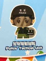 全新香港警察180周年紀念 警察機動部隊公仔 PTU police Tactical Unit