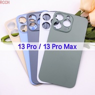 New For iPhone 13 Pro Max Battery Cover Rear Door For iPhone 13 Pro Big Hole Back Glass Panel Housin