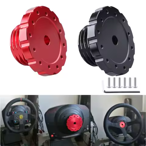 High Accuracy Steering Wheel Adapter Aluminum Professional Racing Steering Wheel Adapter for Thrustm