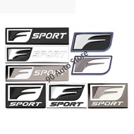 Modified F-Sport Metal Car Body Sticker for Lexus NX200 NX300 GS350 GS400 GS430 Auto 3D Rear Emblem 