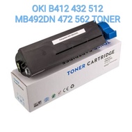 Imported OKI B412 B432 B512 MB472 MB492 MB562 Toner