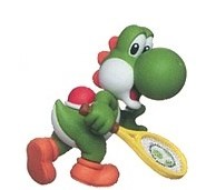 Furuta Mario Sports 盒蛋 朱古力 耀西 網球 瑪利歐 瑪利奧 孖寶 兄弟 公仔 扭蛋 Choco Egg Yoshi Tennis Figure