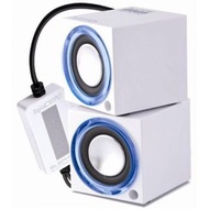 Elephant SP-002 Digital Output Speaker/usb喇叭/白色細小可調音