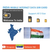 India Prepaid Mobile Internet Data Sim Card 印度预付费移动互联网数据网卡