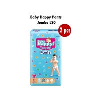 2Pcs Baby Happy Pants Jumbo L30 / Popok / Pampers