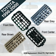 TOYOTA UNSER 1996 - 2000 Front & Rear Aircond Outlet Louver Grille Vent Air Conditioning Accessiorie