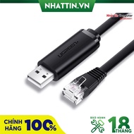 Cáp lập trình Console USB to RJ45 FTDI chính hãng Ugreen cao cấp - Phân Phối Chính Hãng