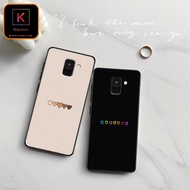 Samsung A8 2018 - A8 Plus - A8 Star Case - Lovely Samsung Case With Print - Super Durable TPU Material