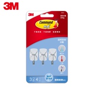 [Shopping Market] 3M Seamless M37067 Transparent Hook-Movable Hook