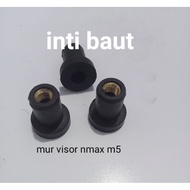 Nmax m5 visor nuts, contents 5 pcs