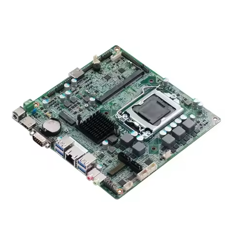 Pc Motherboard LGA 1151 In-tel 8th/9th Gen H310 Chipset Industrial Mainboard 8*USB,2*SATA DDR4 32GB 
