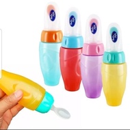 New MPASI Baby Food Spoon Bottle Baby Safe Bottle Spoon