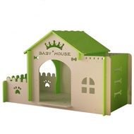 Cat house dog kennel wooden plastic easy to assemble dog villa house waterproof