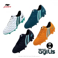 [Best Seller] [รุ่นปี 2023] รองเท้าฟุตบอล เด็ก PAN รุ่น BRAVO AGILIS 23.2 รหัส PF15NK (เบอร์ 32-38)