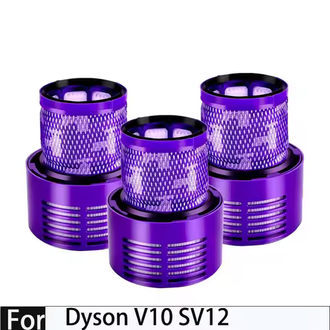 For Dyson V10 SV12 Cyclone Absolute Animal Total Clean Washable Hepa Post Filter Replacement Vacuum 
