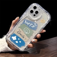 SOFTCASE SILICON CASING MELTING CLEAR SHOCKPROOF SMILE FOR OPPO A1 A98 A1K A3S A5S A12 A15 A16 A16K 