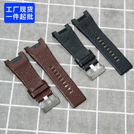Suitable for Disco.Sai 32mm Notch Watch Belt Men Women Watch Accessories Leather Strap
