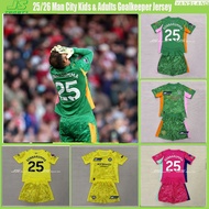 2025/26 ManCity goalkeeper kids & Adult size jersey/EDERSON Jersey