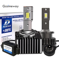 2PCS D1S D3S LED Headlight Canbus D2S D2R D3R D4R D4S D5S D8S Car Light Bulbs 32000LM 6000K Kit to R