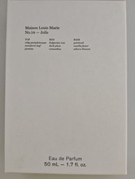 ⚠️特價 Maison Louis Marie 中性香水 ✅️ No. 14 Icila Eau de Parfum 50ml unisex (全新未開封 Sealed) Perfume Full s