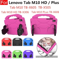 Lenovo Tab M10 TB-X605F/TB-X505F M10HD X306 10.1 M10 PLus x606 Cover Casing EVA Kids Safe Shockproof  Stand Tablet Case