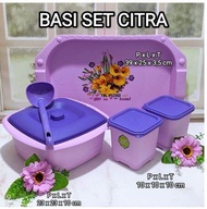Great Collection Tempat Sayur basi Citra Set Nampan 3in1|Oval-Kotak