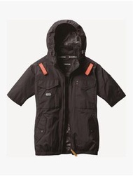 最新BURTLE AC1156 黑色短袖風扇衫