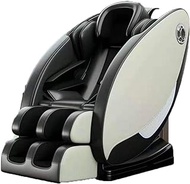 Fashionable Simplicity Electric Luxury 3D Full Body Shiatsu 4D Zero Gravity Foot Spa Multifunctional Cheap Massage Chair Computer Chair Multifunction smart massage (Color : White)