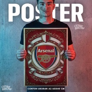Arsenal Poster Football Club England Premier League The Gunners Flag Room Decoration merchandise