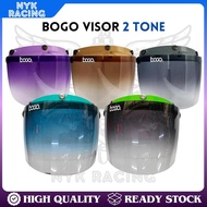 BOGO100%ORI 2 TONE SMOKE GREEN PURPER BLUE GREY GROWN