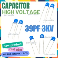 39pf 3KV 39 pf 39PF high voltage ceramic capacitor